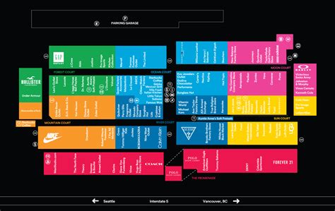 seattle premium outlet map.